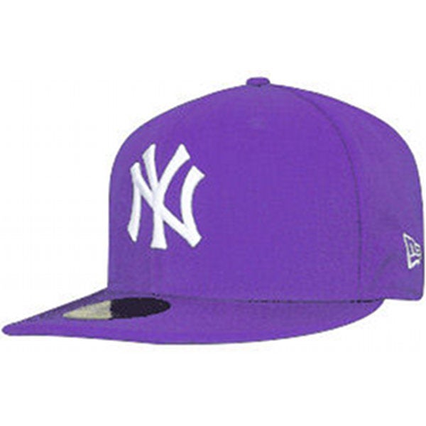purple new york yankees hat. New Era Purple/White New York