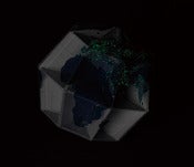 Image of 10/005: Geografia Night Globe
