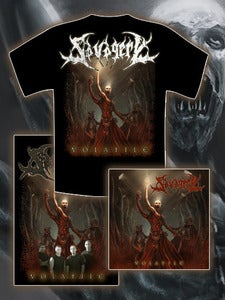 Image of SAVAGERY Volatile album SHIRT deal
