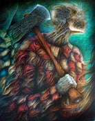 Image of untitled-axe, signed, limited-edition print