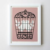 Image of Lovebirds print (Valentine Edition)