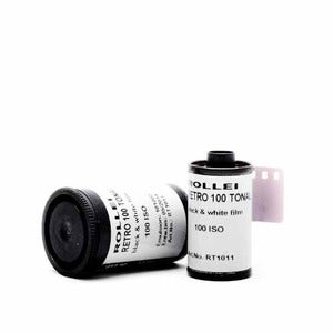Image of Rollei Retro 100 Tonal - B&W 35mm Film