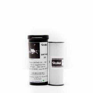 Image of Rollei Ortho 25 - B&W 120 Film