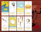 Image of Set of 8 illustrated postcards <br />from the mythical land of Climacterica