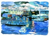 Image of Nightfall, Floating Harbour
