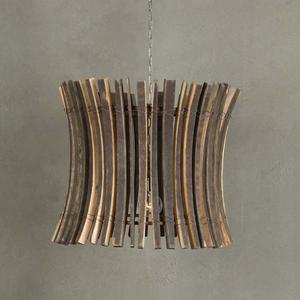 Image of Wine Barrel Stick Chandelier