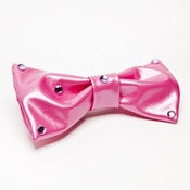 Image of Pink Rhinestone Mini Bow