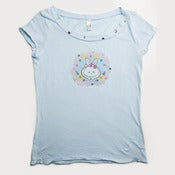 Image of Chubby Bunny Tee (Blue)