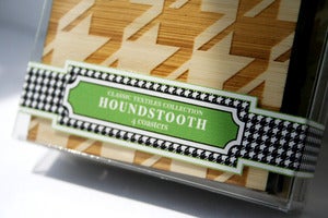 Image of houndstooth coasters