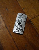 Image of Pewter Signal Cycles Headbadge