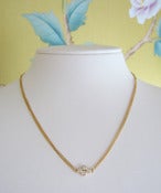 Image of Vesper Solitaire Necklace - 18K