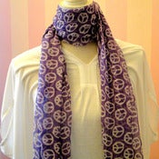 Image of ♡ SILK PEACE PURPLE