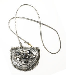 Image of Platinum Python & Crystal Sidesaddle