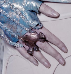 Image of Copper Spine Ring   
