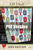 Image of Off Track Pattern #123, PDF Pattern