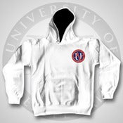Image of UAV Logo HOODIE (White)