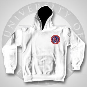 Image of UAV Logo HOODIE (White)