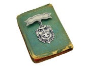 Image of Fleur De lis lapel badge