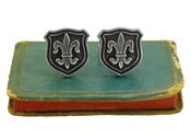 Image of Fleur De Lis Cufflinks