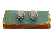 Image of Victorian Carved Cufflinks