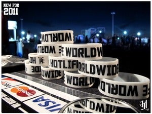 Image of *BRAND NEW* HOTLIFE - "WORLDWIDE WRISTBANDS"
