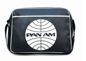 Image of PAN AM RETROBAG FAUX LEATHER (RT-PA-BL)