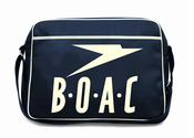 Image of BOAC RETRO AIRLINE BAG