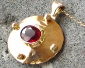 Image of Roman Ruby Pendant