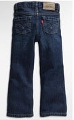 Image of W011-Girl's Levi's Classic 5 Pocket Flare Jeans