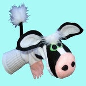 Image of Lilly™ Sockett® Couture Cow Sock Puppet