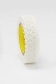 Image of 1 pack lace tape - 19mm x 2M - White - LT1008