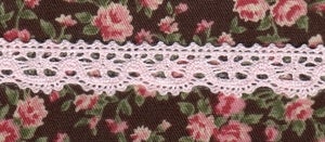 Image of 1 pack lace tape - 12mm x 2M - Light Pink - LT5020