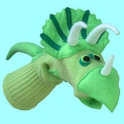 Image of Ike™ Sockett® Couture Triceratops Sock Puppet® 
