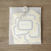 Image of Etiquettes rectangle G