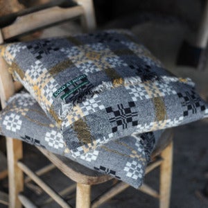 Image of coldatnight Welsh blanket cushions 