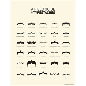 Image of Typestache Poster, FG-1
