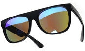 Image of Flat Top Mirrored lens sunglasses