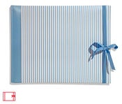 Image of Fotoalbum Gestreift Blau