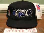 Image of VINTAGE ORLANDO MAGIC LOGO SPORTS SPECIALTIES SNAPBACK CAP HAT