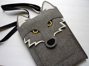 Image of Wolf - MacBook Pro 13 inch sleeve - MADE TO ORDER