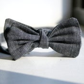 Image of Chambray Bow Tie