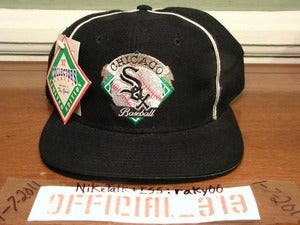 Image of VINTAGE CHICAGO WHITE SOX JERSEY LOGO THE GAME SNAPBACK CAP HAT