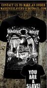 Image of You are a slave black t-shirt 