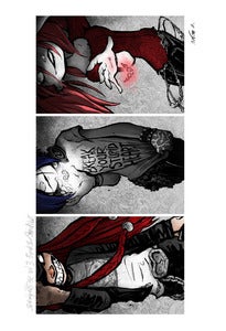 Image of "HEARTBREAKERS" signed print