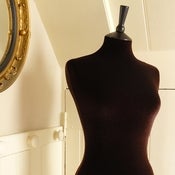 Image of Chocolate Velvet Mannequin