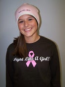Image of Fight like A Girl Beanie Cap