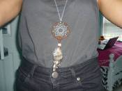 Image of Dark Brown Dream Catcher Necklace