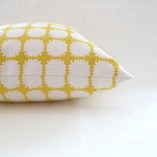 Image of mums pillow . lemon