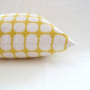 Image of mums pillow . lemon