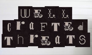 Image of KIT > Cross Stitch Well Crafted Threats Starter Kit